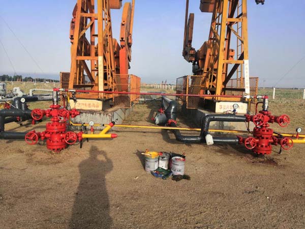 奈曼采油厂现场安装